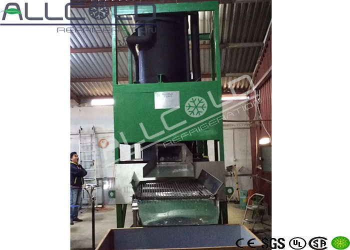 Professional Commercial Tube Ice Maker Machine For Chicken / Meat Processing