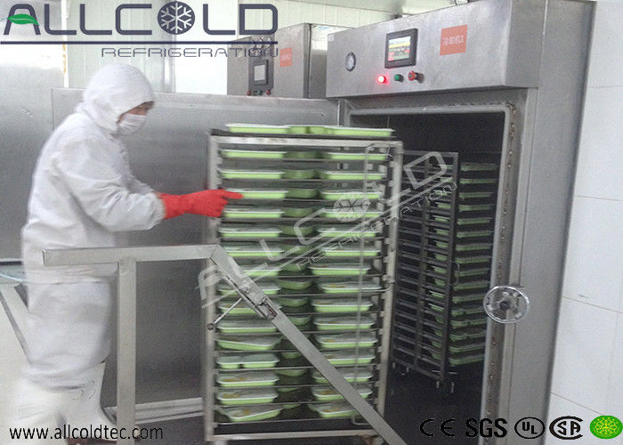 Rapid Cooling Food Processing Machinery , Stainless Steel Vacuum Chiller