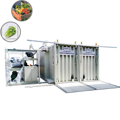 3P R404A Vegetable Fruit Cooling Machine PLC control