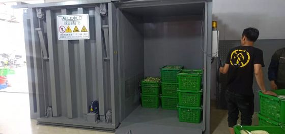 380V Agricultural Farming Vacuum Precooling Chamber For Vegetables Lettuce Iceberg
