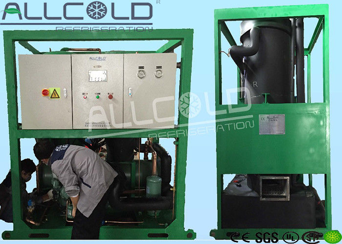 Sanitary Tube Industrial Ice Making Machines With Danfoss Refrigeration