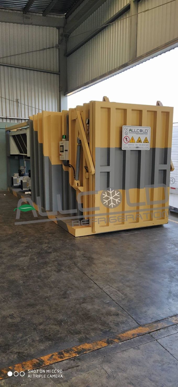 Full Automatic R404A 72KW 3P 4 Pallets Vegetables Coolers 1