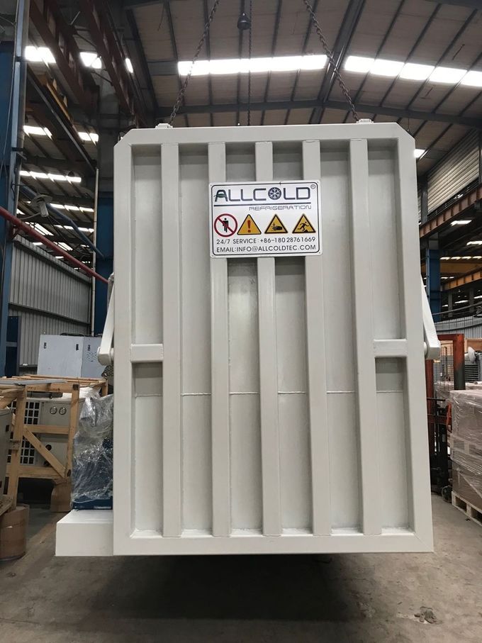 2 Pallets R404A 39KW Vacuum Cooling Machine  Compressor 1