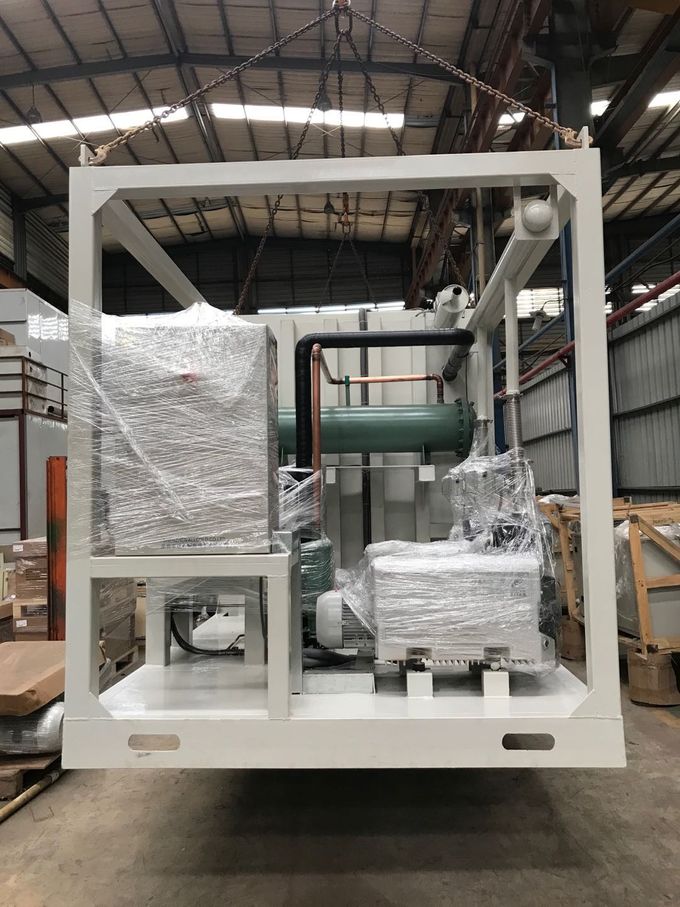 2 Pallets R404A 39KW Vacuum Cooling Machine  Compressor 4
