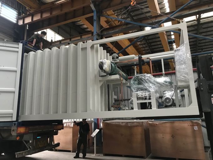 2 Pallets R404A 39KW Vacuum Cooling Machine  Compressor 2