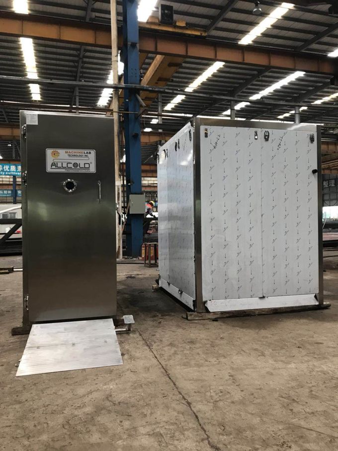 16.5KW 3P PLC Control R404A Bread Vacuum Cooler 0