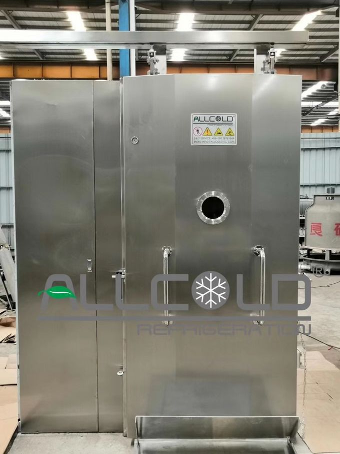  Compressor 16.5KW R404A Vacuum Pre Cooler For Bread 0