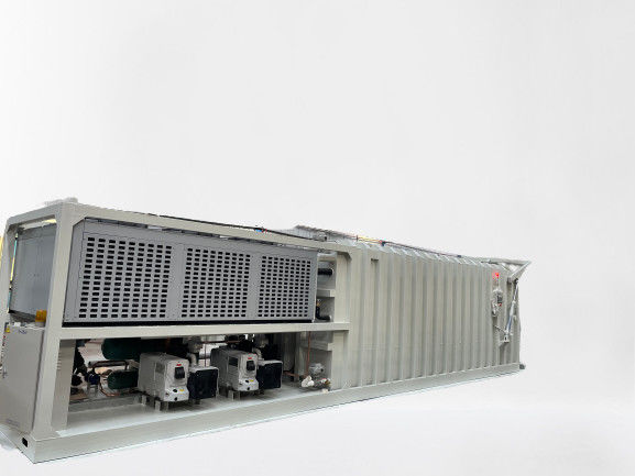 98KW PLC Double Chamber Vacuum Cooler 3tons Cycle 6 Pallets 1