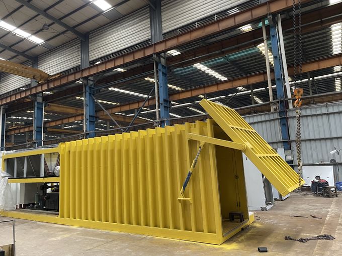 PLC Control 72KW Vacuum Cooling Machine vacuum cooler For Vegetables/flowers/mushrooms 0