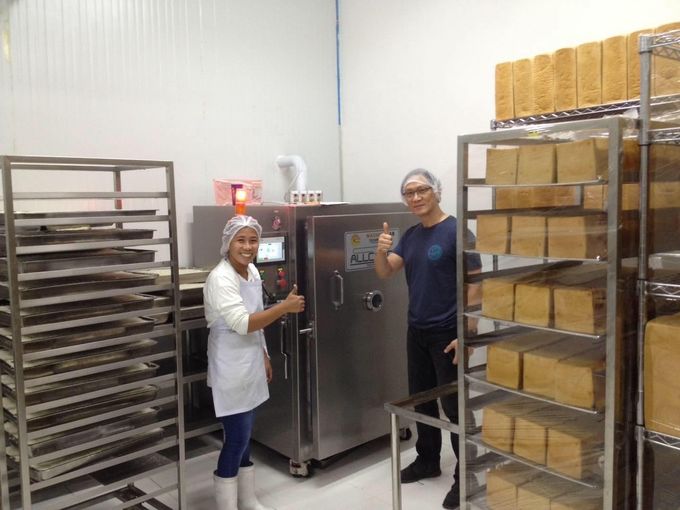 R404A 21KW Stainless Steel Vacuum Cooler  For Pizza 1